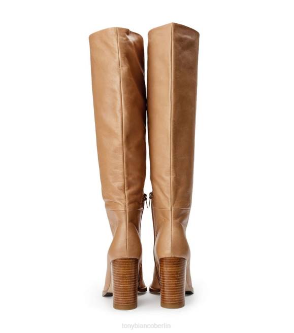kniehohe Stiefel| de Tony Bianco Frauen Skyla-Kalbsstiefel Karamell Venedig 4624469